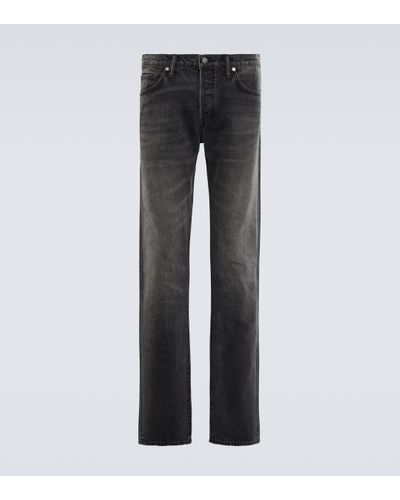 Tom Ford Mid-rise Slim Jeans - Grey