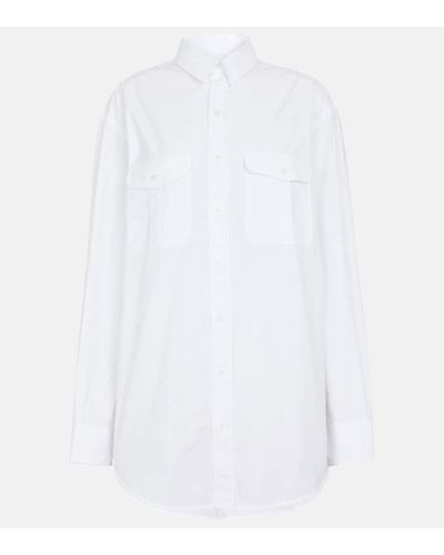 Wardrobe NYC Hemd aus Baumwollpopeline - Weiß