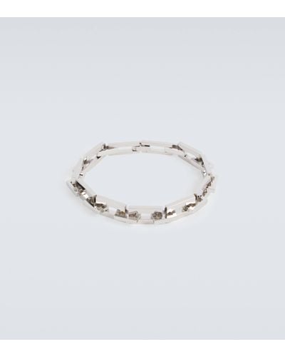 Saint Laurent Chain Bracelet - Metallic