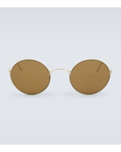 Giorgio Armani Round Sunglasses - Brown