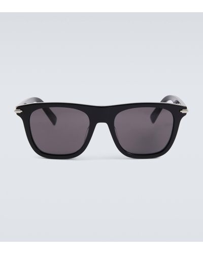 Dior Diorblacksuit S13i Square Sunglasses - Brown