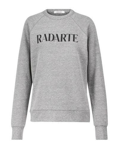 Rodarte Radarte Printed Sweatshirt - Gray