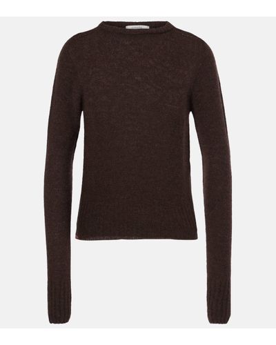 Lemaire Pull en laine - Marron