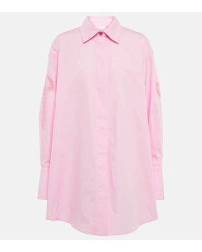 Patou Cotton Shirt - Pink