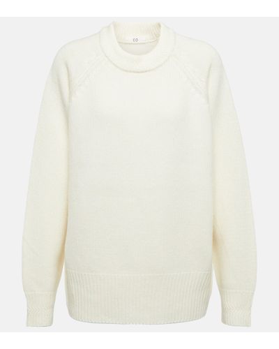 Co. Essentials Wool And Cashmere Sweater - White