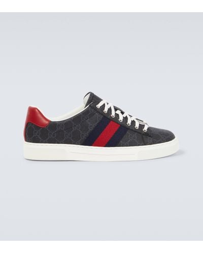 Gucci Ace GG Trainers - Blue