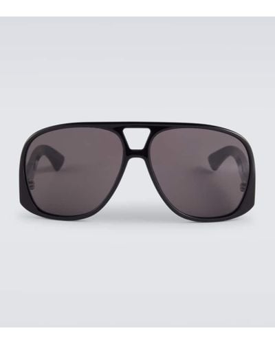 Saint Laurent Gafas de sol de aviador SL 652 Solace - Marrón