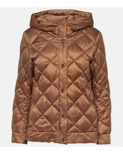 Max Mara Veste doudoune reversible The Cube - Marron