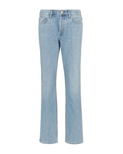 Goldsign Nineties High-rise Bootcut Jeans - Blue