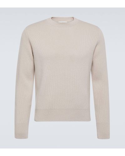 Lanvin Wool And Cashmere Jumper - White
