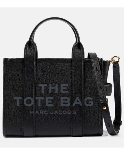 Marc Jacobs The Small Leather Tote Bag - Black
