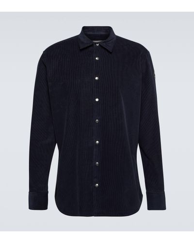 Moncler Cord Overshirt - Blue