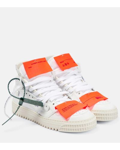 Off-White c/o Virgil Abloh 3.0 Off Court High-top Sneakers - White