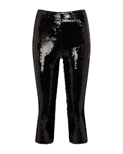 Alexandre Vauthier High-rise Sequined Trousers - Black