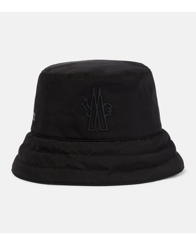 3 MONCLER GRENOBLE Day-namic Bucket Hat - Black