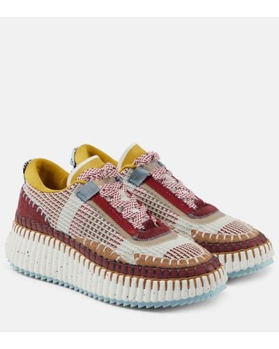 Chloé Sneakers "Nama" - Multicolore