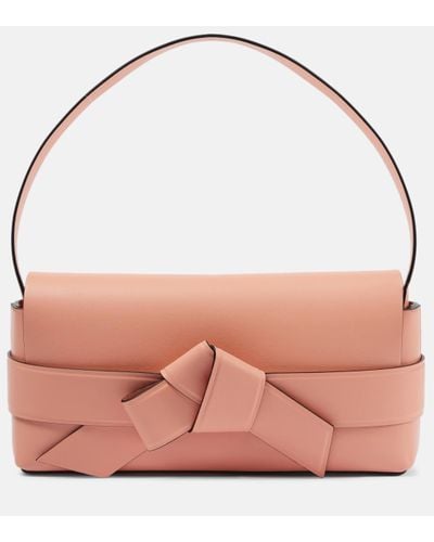 Acne Studios Musubi Small Leather Shoulder Bag - Pink