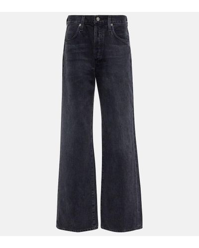 Citizens of Humanity High-Rise Wide Jeans Annina - Blau