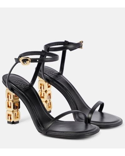 Givenchy Sandali G Cube 85 in pelle - Nero