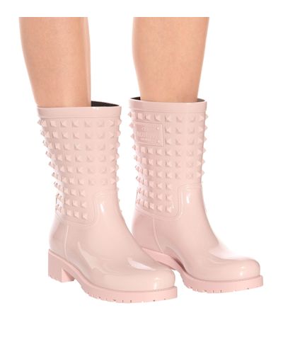 valentino rubber boots