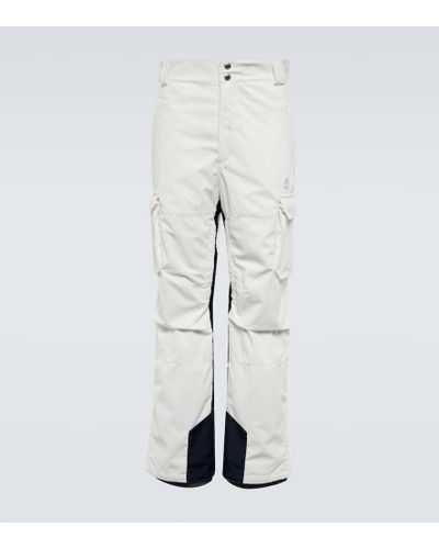 Brunello Cucinelli Pantalones de esqui Mountain - Blanco