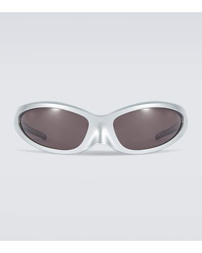 Balenciaga Acetate Sunglasses - White