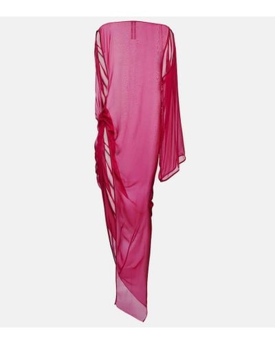 Rick Owens Asymmetrisches Kleid - Pink