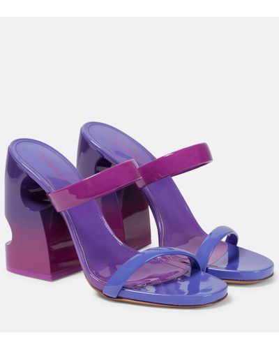 Off-White c/o Virgil Abloh Shoes > heels > heeled mules - Violet