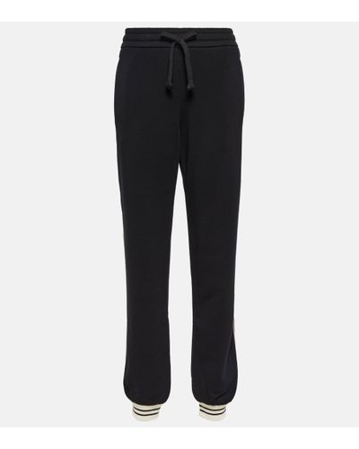 Gucci Pantalon de survetement en coton - Noir