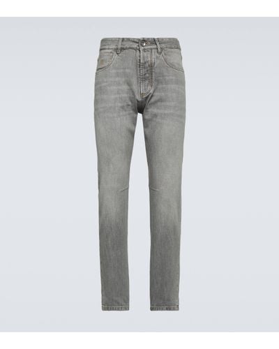 Brunello Cucinelli Slim Jeans - Grey