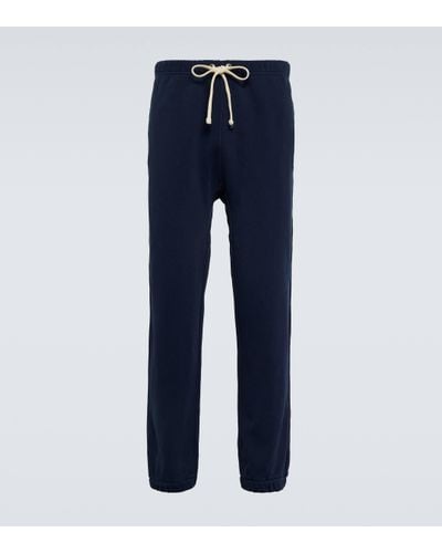 Polo Ralph Lauren Pantalon de survetement en coton melange - Bleu