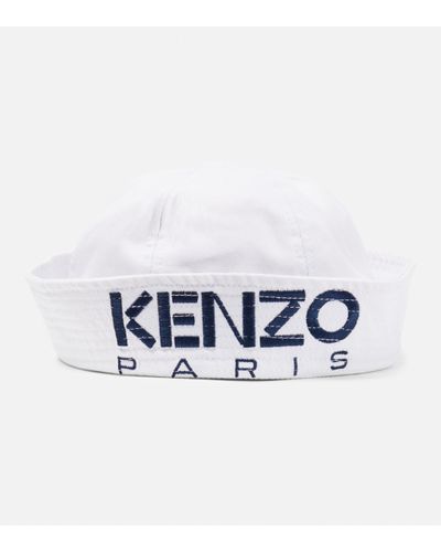 KENZO Hut aus Baumwolle - Blau