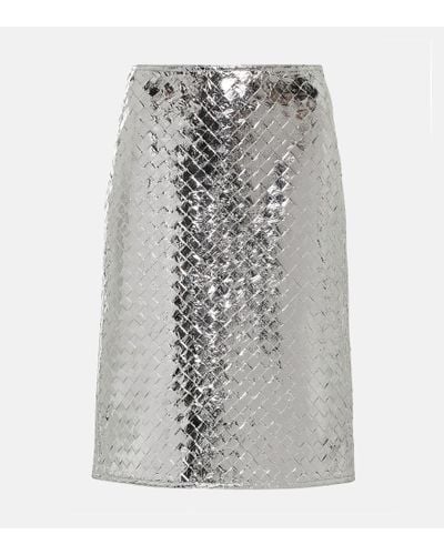 Bottega Veneta Skirts - Metallic