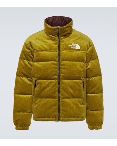 The North Face Veste doudoune reversible 92' Nuptse - Jaune