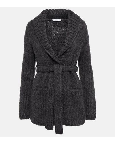 Gabriela Hearst Cardigan Hopkins de cachemir - Negro