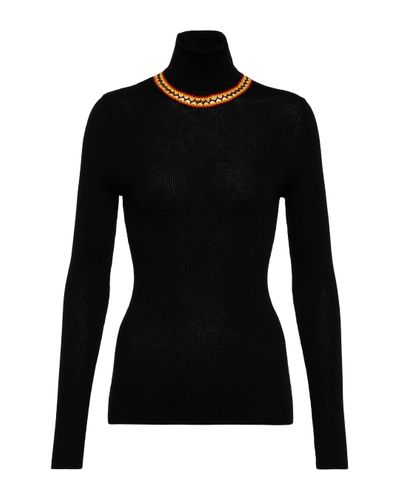 Gabriela Hearst Pull Ria en laine - Noir