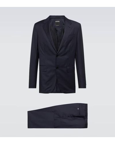 Zegna Wool Suit - Blue