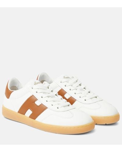 Hogan Cool Leather Trainers - White