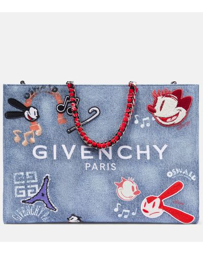 Givenchy X Disney® G Medium Tote Bag - Blue
