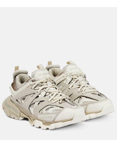 Balenciaga Track Mesh Trainer - Natural