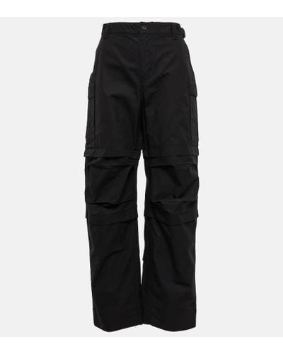 Wardrobe NYC Pantaloni cargo in cotone - Nero