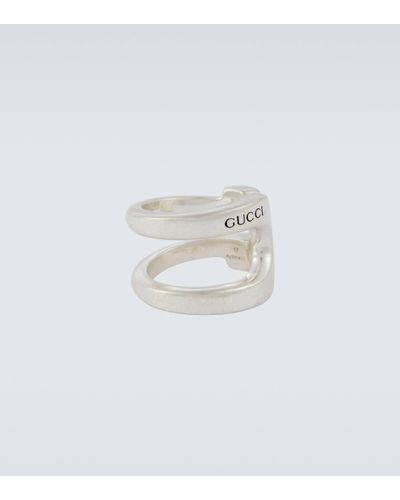Gucci Sterling Silver Ring - White