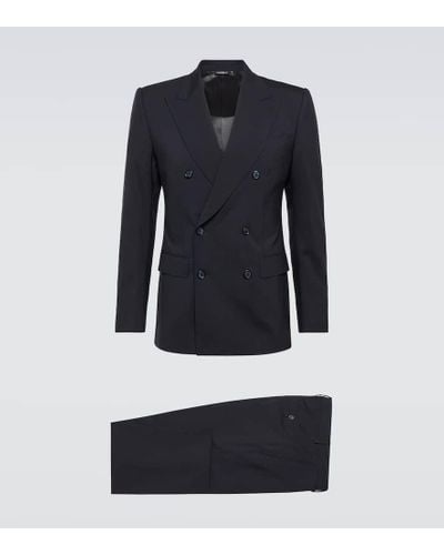 Dolce & Gabbana Anzug aus Wolle - Blau