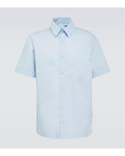 Nanushka Adam Cotton Shirt - Blue