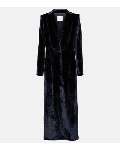 Black velvet cheap coats sale