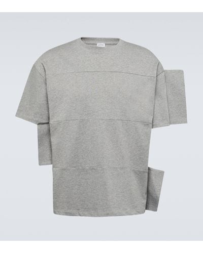 Loewe T-shirt Distorted en coton - Gris