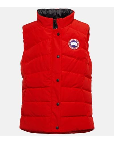 Canada Goose Freestyle Down Vest - Red