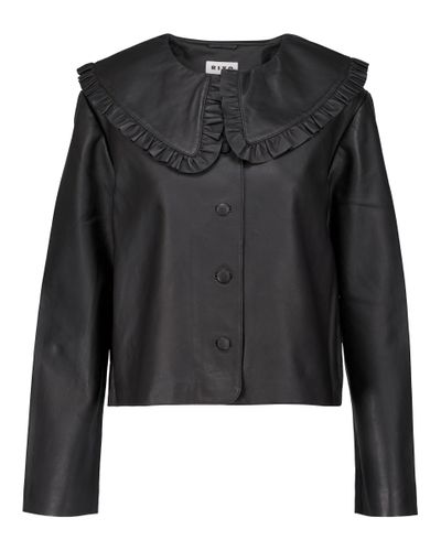 RIXO London Debbie Leather Jacket - Black