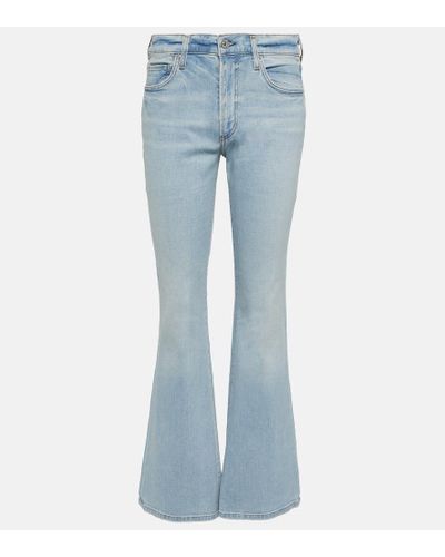 Citizens of Humanity Low-Rise Jeans Emannuelle - Blau