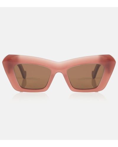 Loewe Cat-Eye-Sonnenbrille Anagram - Pink